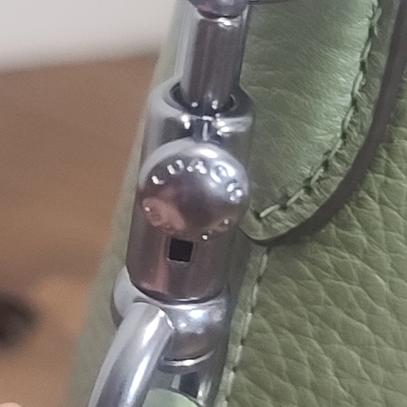 COACH Satchel Handbag New with Tags Beautiful Green - Picture 6 of 9